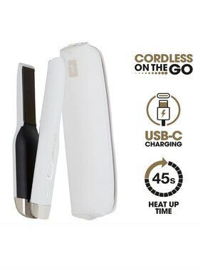 NEW ghd Unplugged On the Go Cordless Styler 1 Inch Flat Iron Hair Straightener